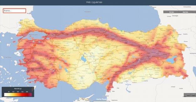 Bina Deprem Yönetmeliği artık 'Deprem Tehlike Haritası' ile güncellenecek