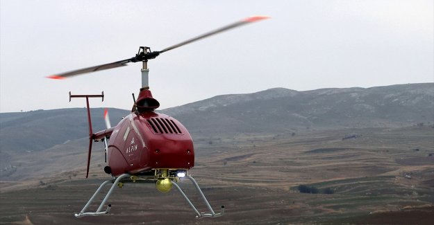 İnsansız helikopter havada limitleri zorlayacak