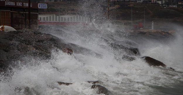 Marmara Bölgesi ve Kuzey Ege'de fırtına bekleniyor
