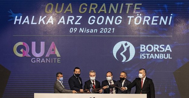 Borsa İstanbul’da gong Qua Granite için çaldı