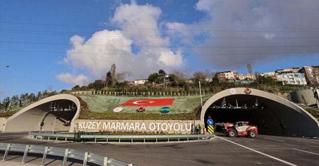 Kuzey Marmara Otoyolu'nun 7'nci kesimi açılışa hazır