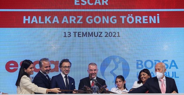 Halka arzını tamamlayan Escar, Borsa İstanbul'da 'ESCAR' koduyla işlem görmeye başladı