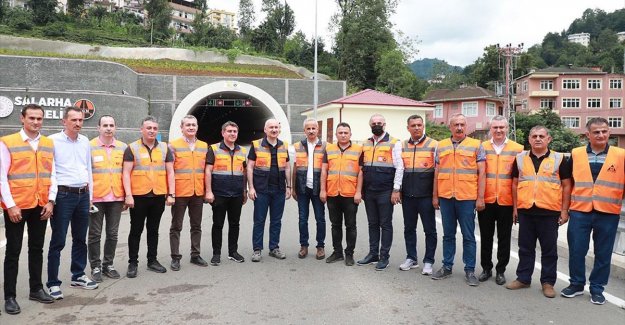Ulaştırma ve Altyapı Bakanı Karaismailoğlu: İkizdere ve Salarha tünellerini önümüzdeki günlerde açmayı planlıyoruz