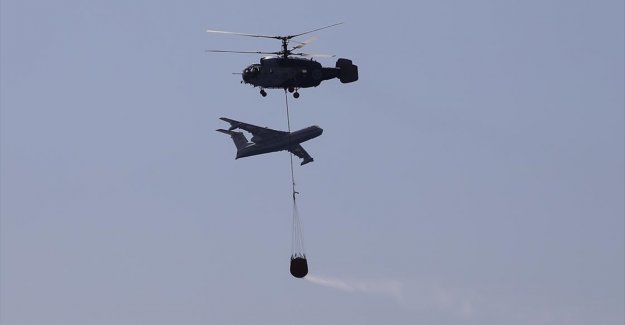 Orman yangınlarıyla mücadelede helikopter ve uçak sayısı artıyor