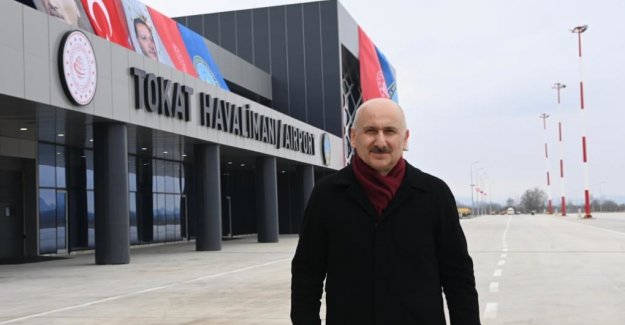 ULAŞTIRMA VE ALTYAPI BAKANI KARAİSMAİLOĞLU: “2 MİLYON YOLCU KAPASİTELİ TOKAT YENİ HAVALİMANI’NI YARIN AÇIYORUZ”