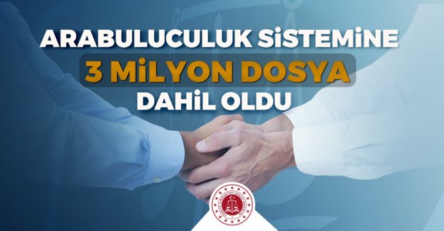 ARABULUCULUK YÜZDE 69 BAŞARI ORANIYLA UYGULANIYOR