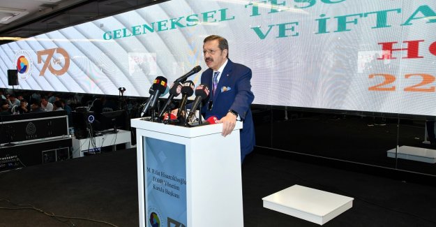 Hisarcıklıoğlu, Kayseri'de "Geleneksel Tescil Rekortmenleri Ödül Töreni"ne katıldı