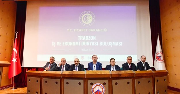Ticaret Bakanı Muş, Trabzon İş ve Ekonomi Dünyası Toplantısı'nda Konuştu