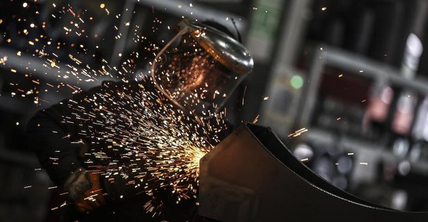 Sanayi üretim endeksi yıllık bazda yüzde 9,1 arttı
