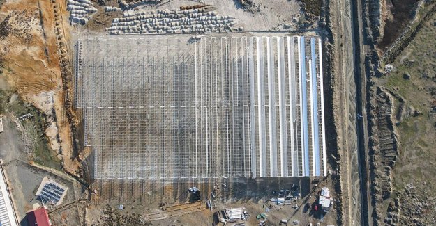 Erzincan'da devlet desteğiyle 120 bin metrekarede jeotermal seralar kuruluyor