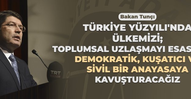 ADALET BAKANI TUNÇ, OMBUDSMAN BARTINLILARLA BULUŞUYOR PROGRAMINA KATILDI