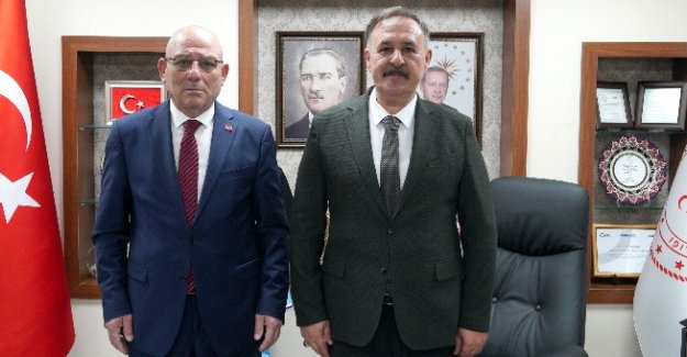 Başkan Kara’dan Tarım İl Müdürü Kaplan’a ziyaret