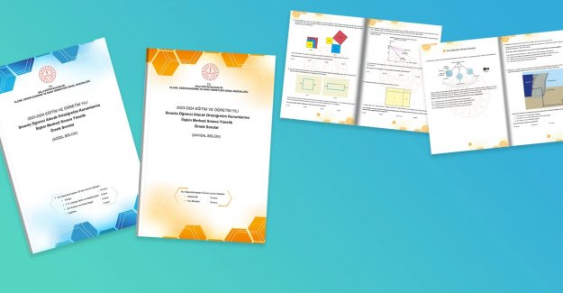LGS KAPSAMINDAKİ MERKEZÎ SINAVA YÖNELİK ÖRNEK SORULAR YAYIMLANDI