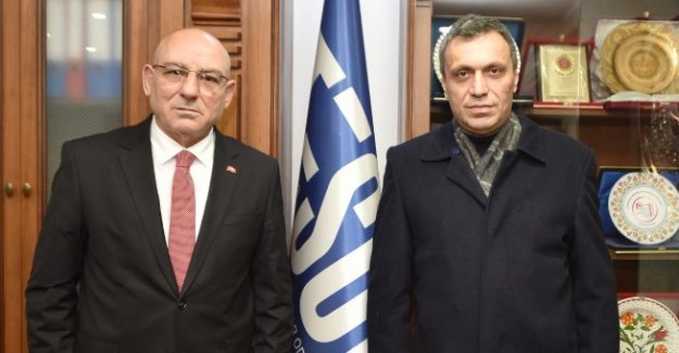 TİCARET İL MÜDÜRÜ TİRYAKİ'DEN TESOB'A ZİYARET