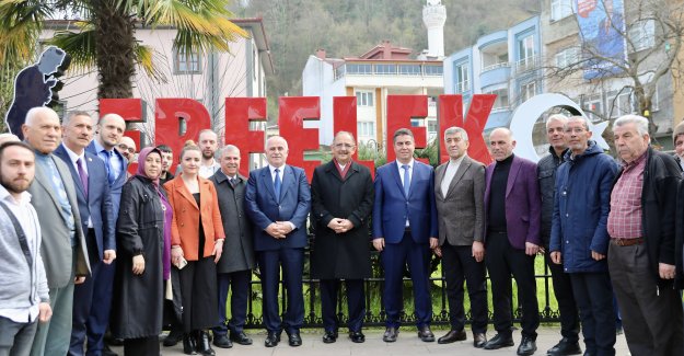 ÇEVRE, ŞEHİRCİLİK VE İKLİM DEĞİŞİKLİĞİ BAKANI MEHMET ÖZHASEKİ, SİNOP’TA KONUŞTU