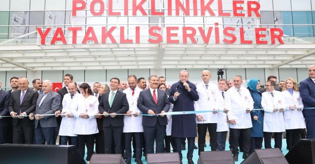 Cumhurbaşkanı Erdoğan, Antalya Şehir Hastanesinin Açılışını Gerçekleştirdi