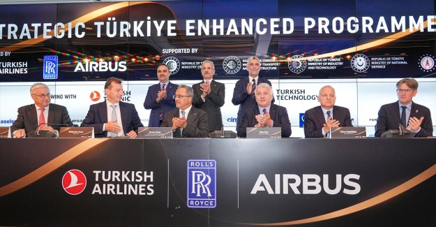 Ticaret Bakanı Ömer Bolat Türk Hava Yolları, Airbus ve Rolls-Royce İşbirliği Toplantısında Konuştu