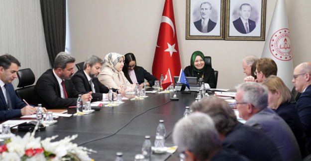 BAKAN YARDIMCISI ÖKTEN, AVRUPA KOMİSYONU YETKİLİLERİNİ KABUL ETTİ