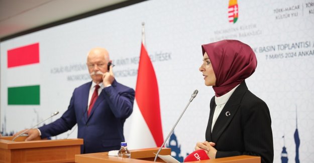 Bakanımız Mahinur Özdemir Göktaş ile Macaristan Kültür ve İnovasyon Bakanı Janos Csak Ortak Basın Toplantısı Düzenledi