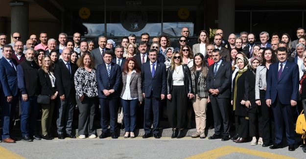 CUMHURBAŞKANI YARDIMCISI YILMAZ İLE BAKANLAR TEKİN, TUNÇ VE YERLİKAYA'DAN ÖĞRETMENLERE ZİYARET