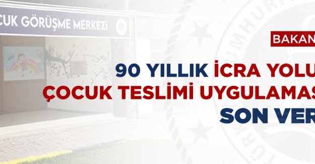 28 Bin 937 Dosyada 256 Bin 57 Çocuk Teslimi Ve Kişisel İlişkiye İlişkin İşlem Yapıldı