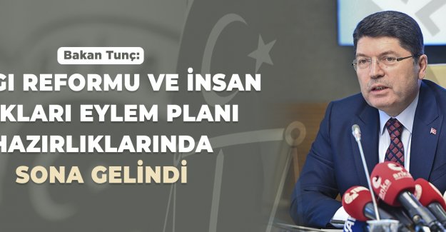 Adalet Bakanı Tunç, Tbmm İnsan Haklarını İnceleme Komisyonunu Bilgilendirdi