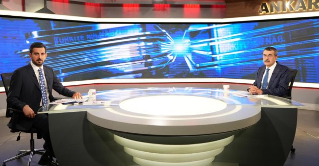 Bakan Yusuf Teki̇n, Habertürk canli yayininda eği̇ti̇m gündemi̇ni̇ değerlendi̇rdi̇