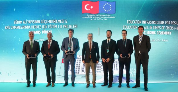 "Eğitim Altyapısının Güçlendirilmesi Ve Kriz Zamanlarında Herkes İçin Eğitim Projeleri" Kapanış Töreni