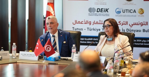 Tunus’ta, Türkiye-Tunus Yatırım ve İş Forumu Düzenlendi