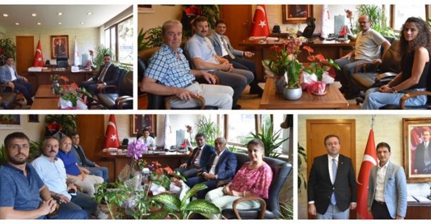 İstanbul İl Tarım Ve Orman Müdürü Parıldar'a Tebrik Ziyaretleri