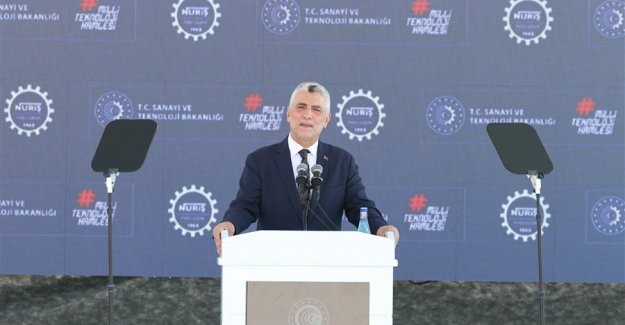 Bakan Bolat Nuriş Sandviç Panel Fabrikası Temel Atma Törenine Katıldı