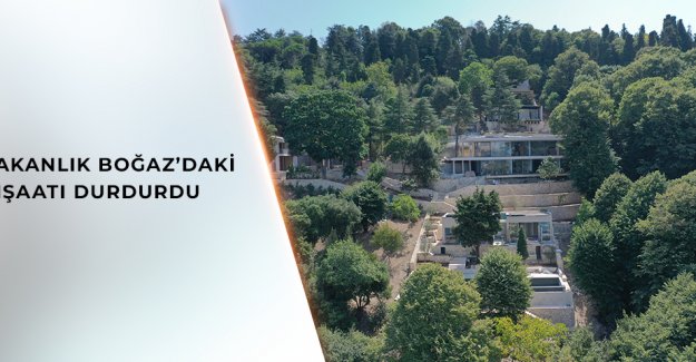 Çevre, Şehircilik Ve İklim Değişikliği Bakanlığı Vaniköy’deki İnşaatı Durdurdu