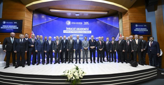 Seyit Ardıç, İhracat Akademisi Protokol Töreni’ne katıldı