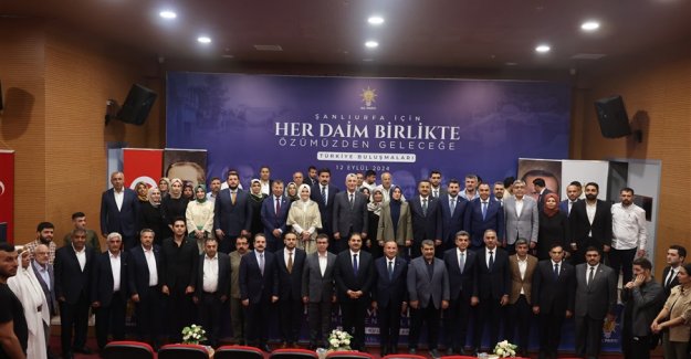 Ticaret Bakanı Bolat, Şanlıurfa'da "Türkiye Buluşmaları" programında konuştu
