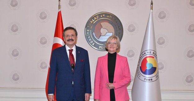 Hisarcıklıoğlu, Almanya’nın Ankara Büyükelçisi Sorg ile görüştü