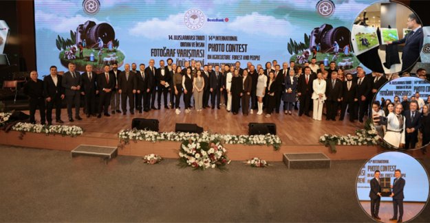 14. Uluslararası Tarım, Orman Ve İnsan Fotoğraf Yarışması Kazananları Ödüllerini Aldı