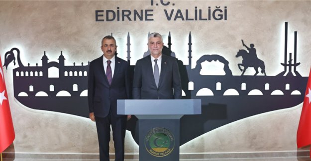 Ticaret Bakanı Bolat, Edirne Valiliğini ziyaret etti