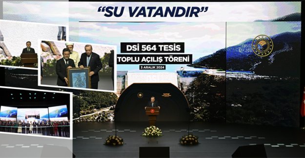 564 Tesisin Toplu Açılışı Cumhurbaşkanı Recep Tayyip Erdoğan’ın Himayelerinde Gerçekleştirildi