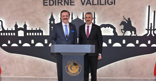 Edirne Valisi Yunus Sezer’e ziyaret
