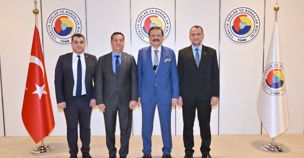 Gemlik TSO’dan Hisarcıklıoğlu’na ziyaret