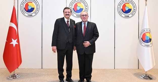 Hisarcıklıoğlu, Büyükelçi Stefano Manservisi ile görüştü