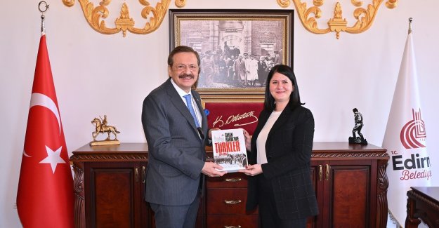 Hisarcıklıoğlu, Edirne Belediye Başkanı Akın’ı ziyaret etti