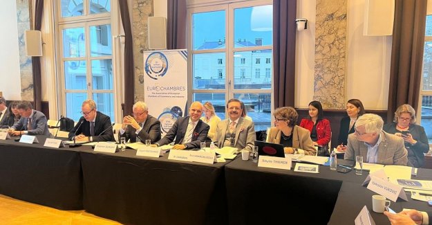 Hisarcıklıoğlu, Eurochambres Yönetim Kurulu Toplantısına katıldı