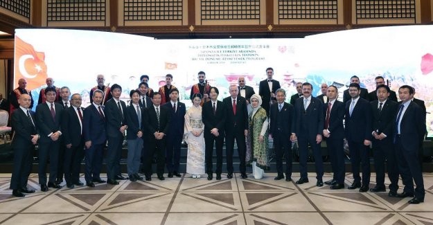 Hisarcıklıoğlu, Japonya Veliaht Prensi Fumihito onuruna düzenlenen etkinliğe katıldı
