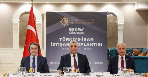 Ticaret Bakanı Bolat: "İran ile Ticareti 30 Milyar Dolar Hedefine Ulaştırmak İçin Çaba Göstermeye Devam Edeceğiz"