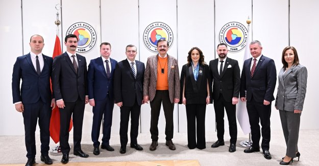 Bandırma TO heyetinden Hisarcıklıoğlu’na ziyaret