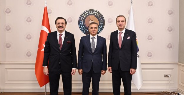 Hisarcıklıoğlu, Bakan Yardımcısı Hatipoğlu ile görüştü