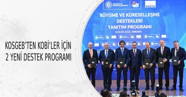 KOSGEB’ten Kobi’ler İçin 2 Yeni Destek Programı