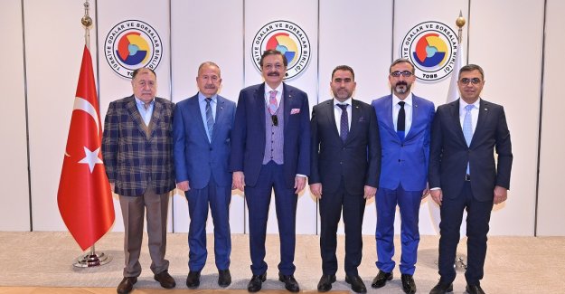 Nevşehir heyetinden Hisarcıklıoğlu’na ziyaret