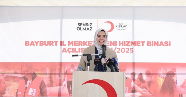 Aile ve Sosyal Hizmetler Bakanımız Göktaş, Bayburt'ta konuştu: